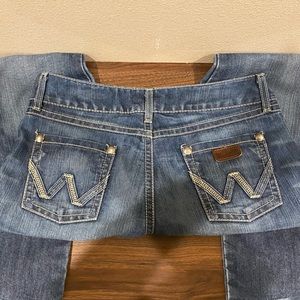 Wrangler boot cut jeans size 7/8
